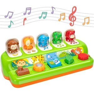 Pop Up Toys, Early Developmental Toys with Music & Sound for Kids
